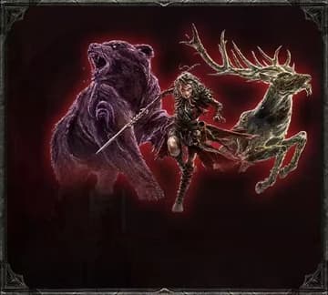 Huntress Spirit Walker Zoo Companion