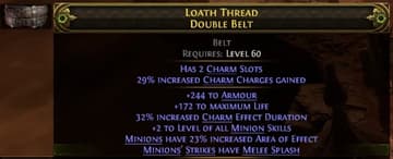 +2 TO LEVEL OF ALLMINION SKILLS BELT