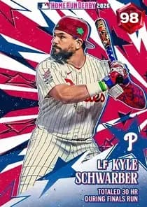 Kyle Schwarber/98/LF/2026 Home Run Derby/Yes