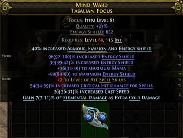 Mind Ward Tasalian Focus#377608