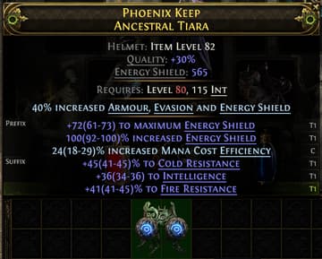 Phoenix Keep Ancestral Tiara#654280