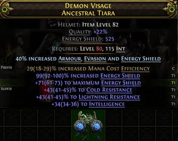 Demon Visage Ancestral Tiara#741564