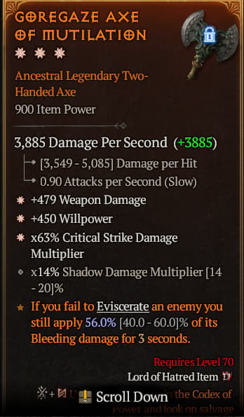 Goregaze Axe Of Mutilation#78070