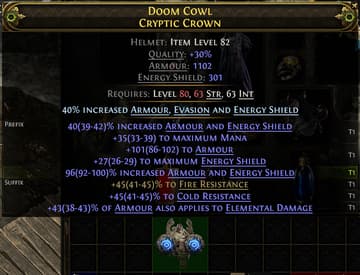 Doom Cowl Cryptic Crown#508009