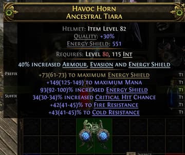 Havoc Horn Ancestral Tiara#798712
