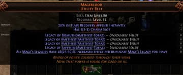 Mageblood Utility Belt#650416