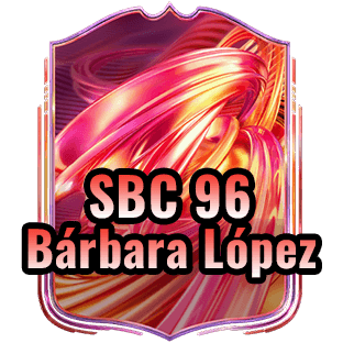 SBC 96 Bárbara López+100K Coins