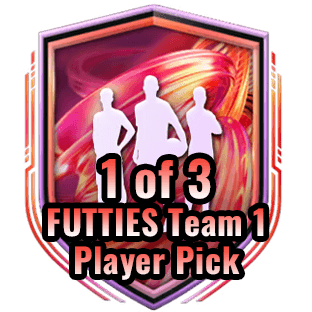 1 of 3 FUTTIES Team 1 Player Pick+100K Coins