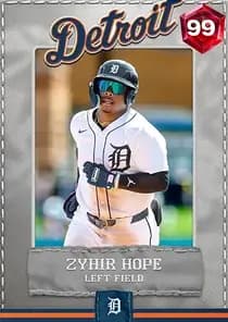 Zyhir Hope/99/LF/Tigers/New Threads