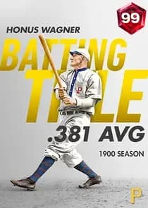 Honus Wagner/99/CF/Pirates/Milestone
