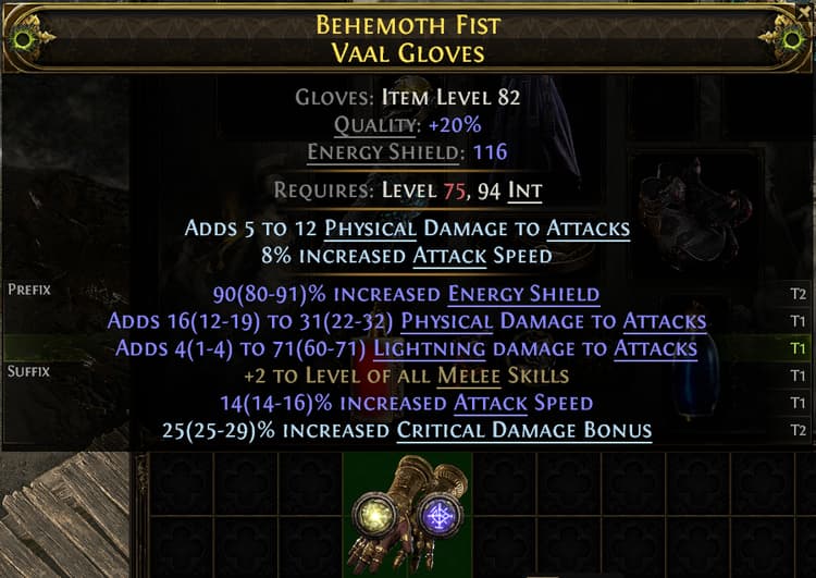 Behemoth Fist Vael Gloves#73984