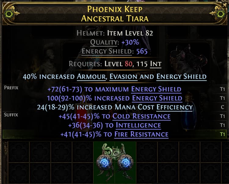 Phoenix Keep Ancestral Tiara#654280
