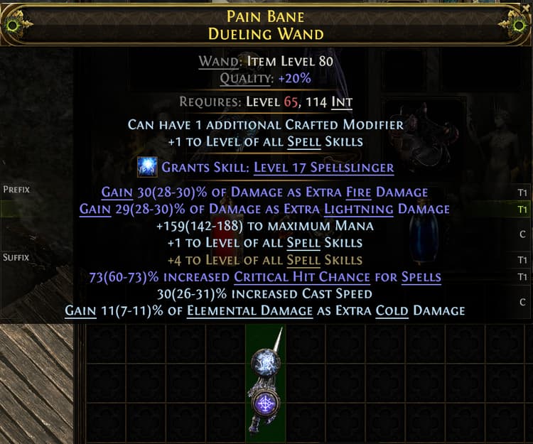 Pain Bane Dueling Wand#174141