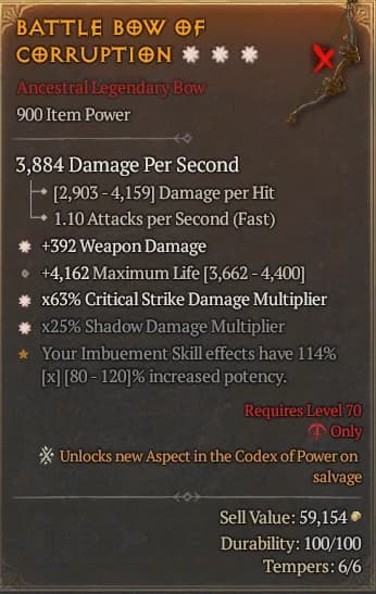 Battle Bow Of Corruption#822948