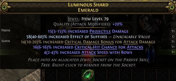 Luminous Shard Emerald#191779