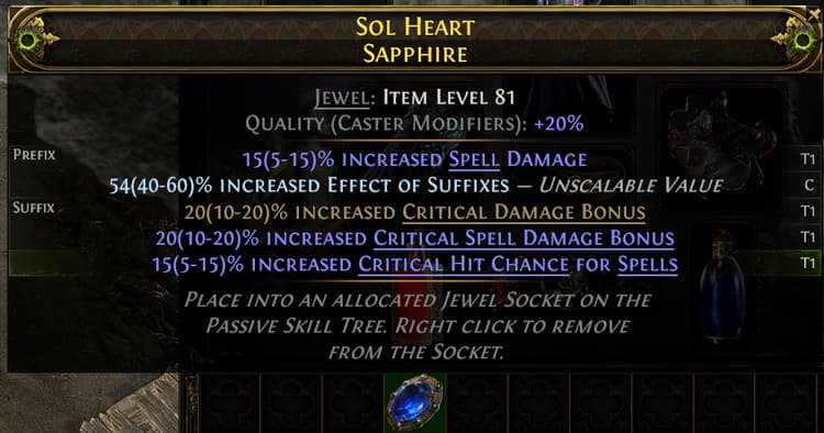 Soul Heart Sapphire#195693