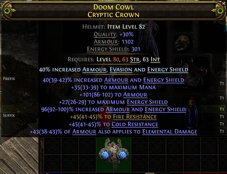 Doom Cowl Cryptic Crown#508009
