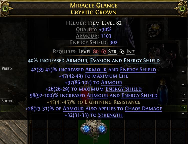 Miracle Glance Cryptic Crown#789615
