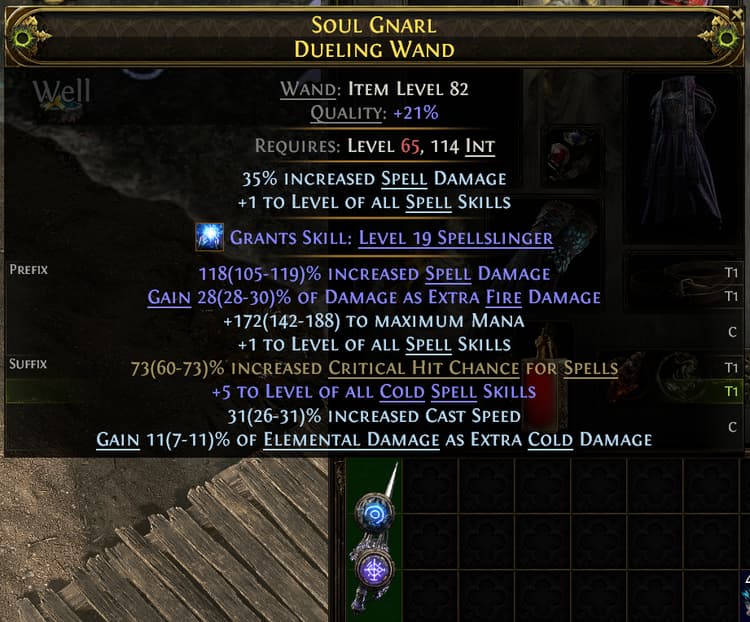 Soul Gnarls Dueling Wand#862884