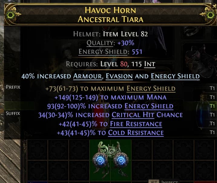 Havoc Horn Ancestral Tiara#798712
