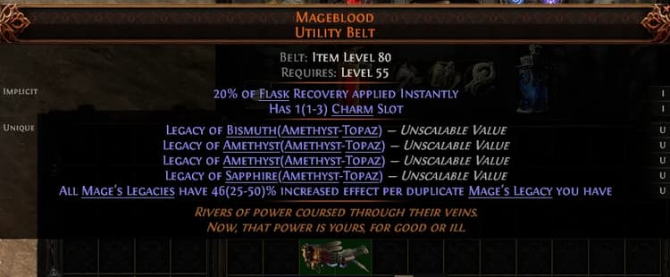 Mageblood Utility Belt#650416