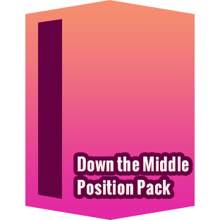 Down the Middle Position Pack