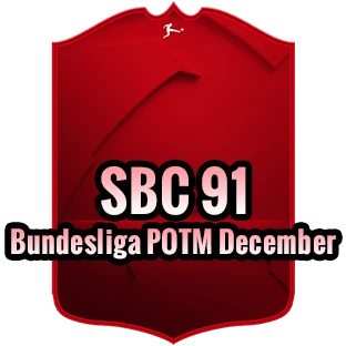 SBC 91 Bundesliga POTM December