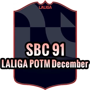 SBC 91 LALIGA POTM December