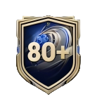 4 of 10 80+ Player Pick (Repeatable*3)/Day